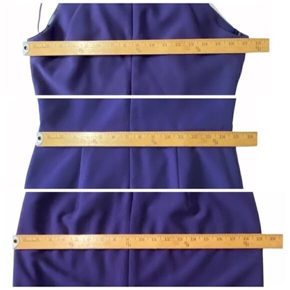 NWT Black Halo‎ Dress Marcelle Sleeveless Stretch Crepe Sheath Dress, Size 10 - Picture 13 of 14